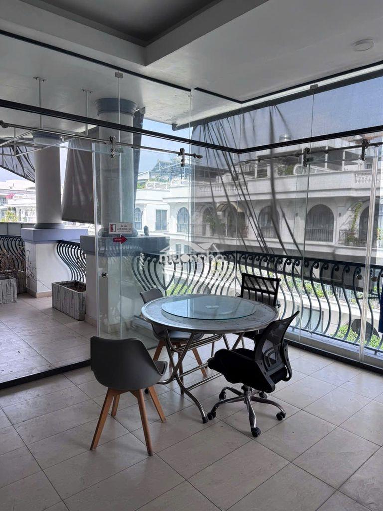 Cho thuê  tầng 4 văn phòng căn góc - kdc vạn phúc - 3