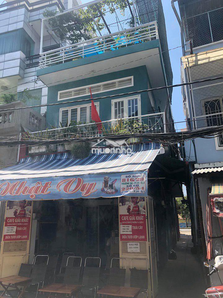 (Chính chủ) cho thuê tầng lầu 1 (4 x 12m) _  lê văn sỹ, q3 - 3