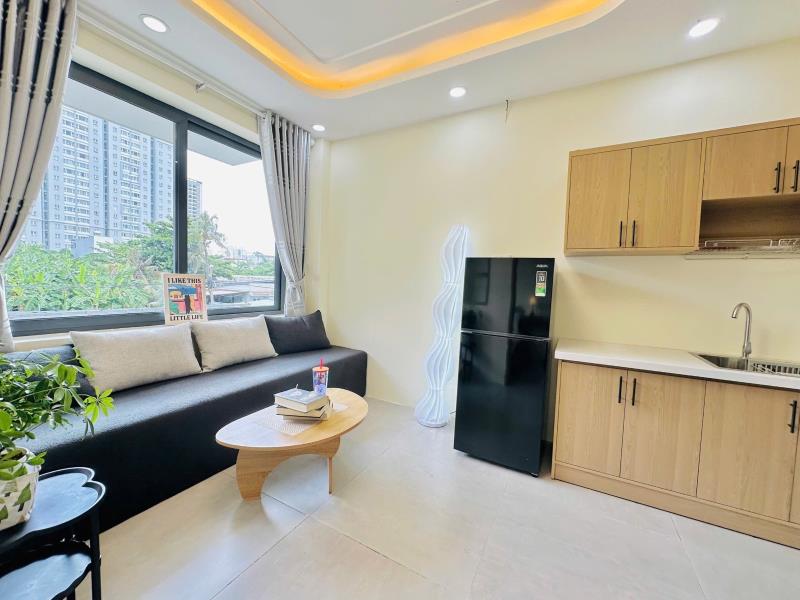 Khai trương 1pn cửa sổ thoáng, gần đại học văn lang, học viện cán bộ , nguyễn xí, đặng thùy trâm, nơ trang long - 4