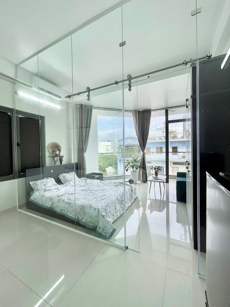 Căn hộ 1pn tách bếp - ban công ngay cầu thị nghè, trường hồng bàng, uef