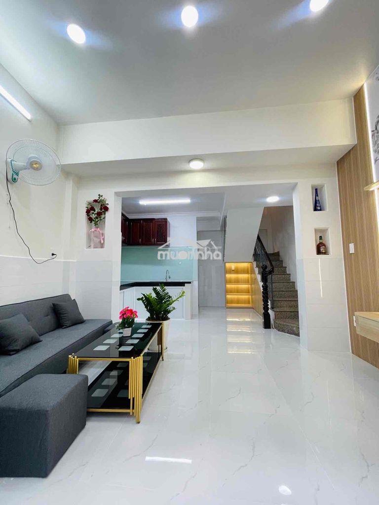 Nhà đẹp phan văn trị bình thạnh - 4 pn - ngang 4m - 5.45tỷ tl - 3