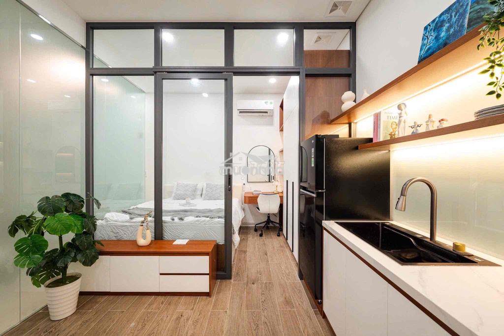 Căn 1 phòng ngủ tách bếp  gần cv lê văn tám tân định quận 1 - 2