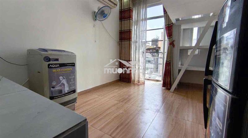Cho thuê phòng trọ có gác, ban công siêu thoáng tại q3 gần câu công lý