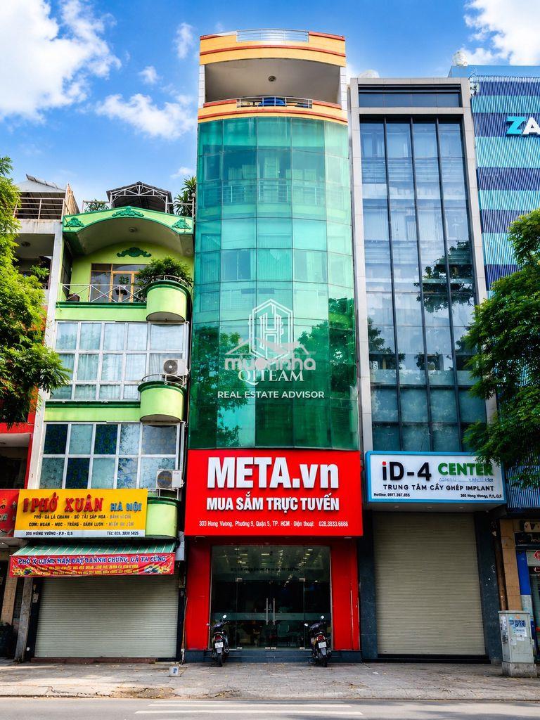 Tòa nhà mt hùng vương, quận 5 – 6x16m – 6 tầng thang máy + pccc