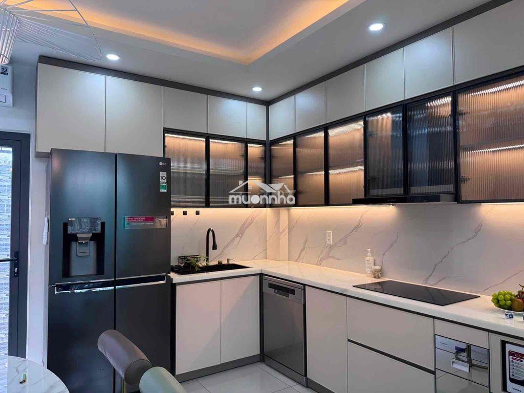 Nhà 1 trệt 2 lầu mới đẹp sẵn nội thất gần global city - 3