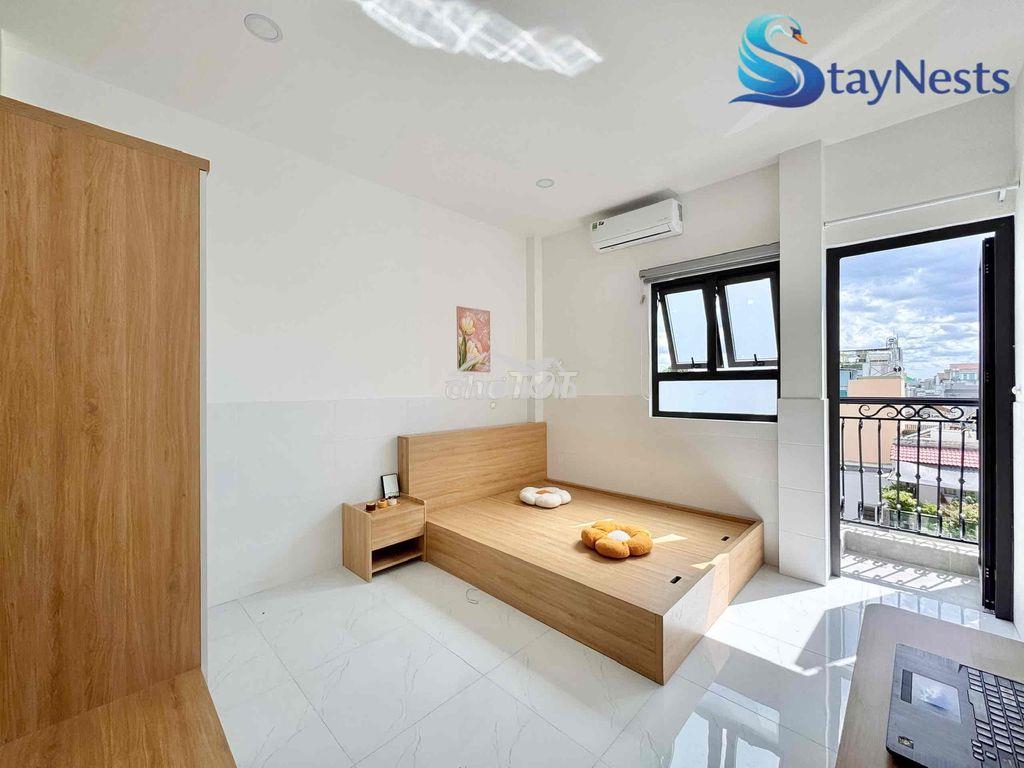 Studio ban công - full nội thất ngay chợ tân hương - nhà mới 100% - 2