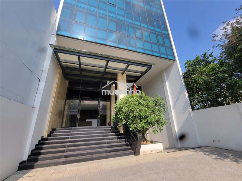 Cho thuê sàn tầng trệt tòa nhà văn phòng đẹp, mt đường vườn lài