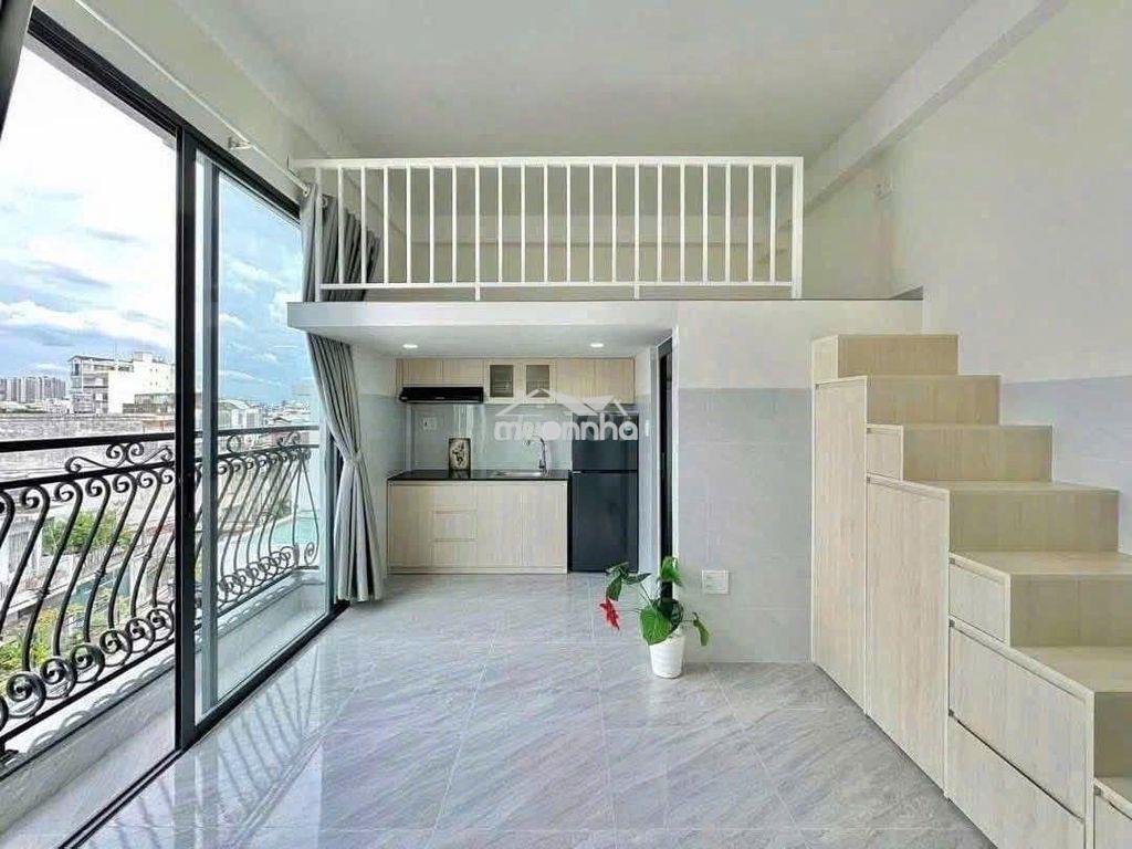 Duplex ban công full nội thất ngay emart phan văn trị - 2