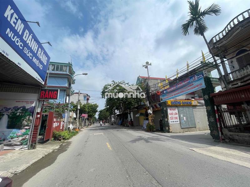 Giá 52tr/m2 kinh doanh mặt phố quốc lộ23 ☘️ 135m mê linh hà nội
