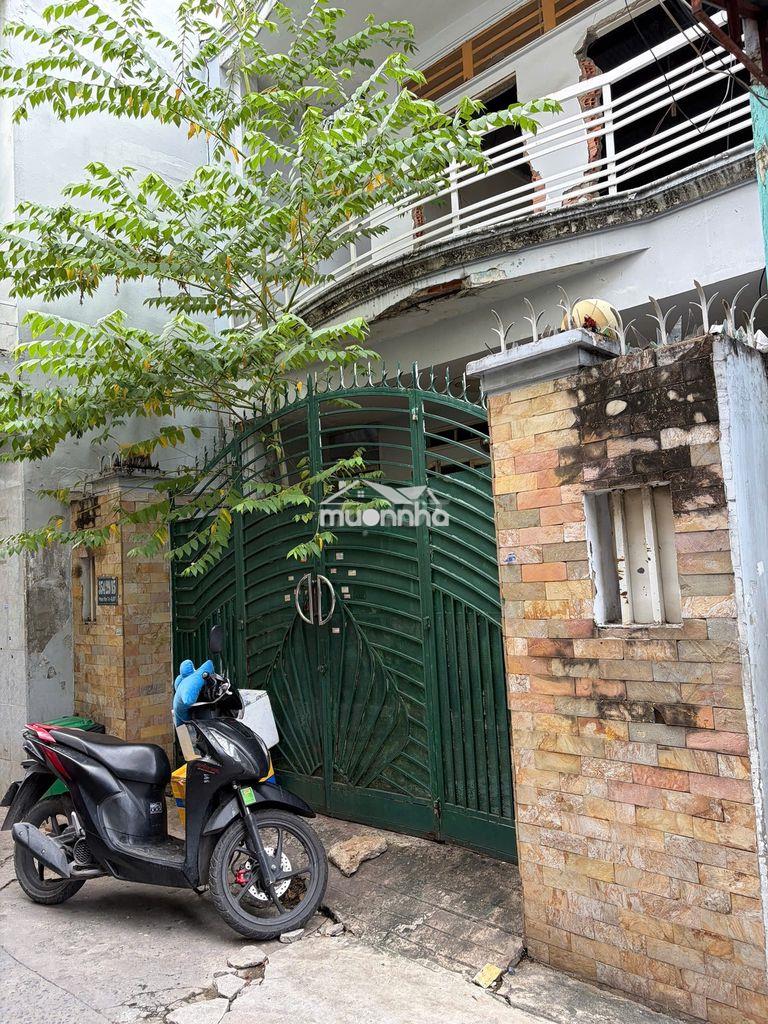 Bán đất tặng nhà 54,5m² thổ cư hẻm phan văn trị, bình thạnh, sổ riêng