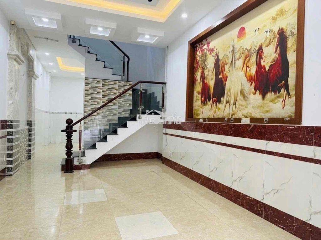 Nhà 4 tầng, 4pn – hẻm 6m – 4x15m (60m²) – đối diện hiệp thành city - 4