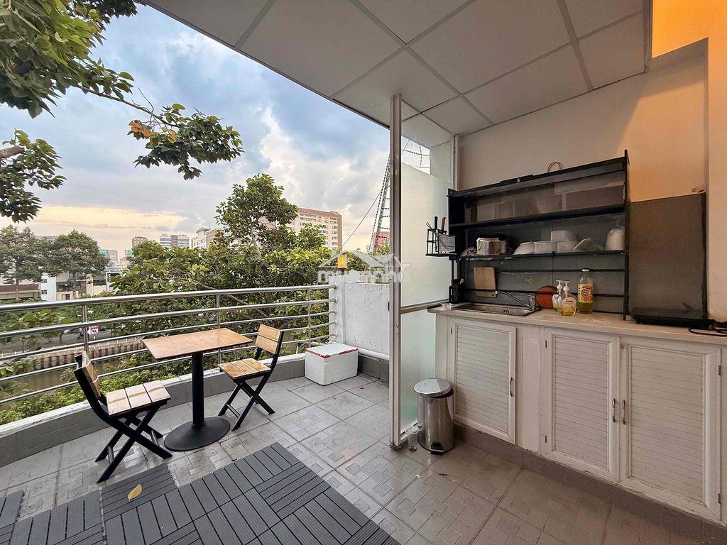 🏡 Penthouse 45m2 balcony view bờ sông máy giặt riêng gần thảo cầm viên - 3