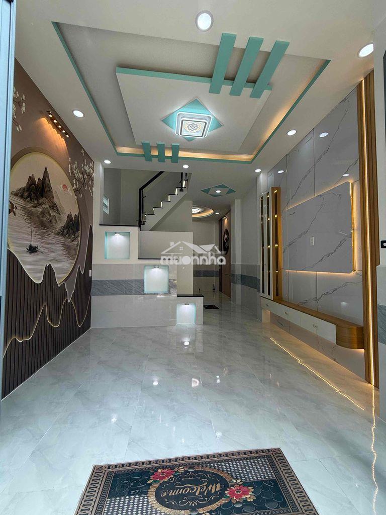 🟢 Nhà hẻm 6m 1 lửng lầu 3 pn sổ hiện hữu lương văn căn - 3