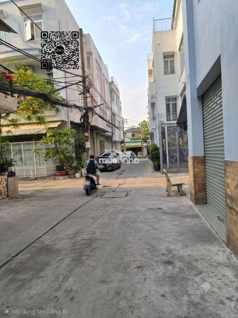 Nhà q6, ngay hậu giang, 52m2, 3 tầng, hxh thông.
