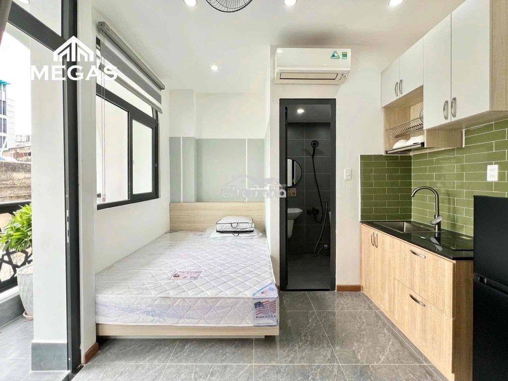 Cho thuê phòng ban công 30m2 thiết kế tiện nghi ngay toà nhà viettle - 2