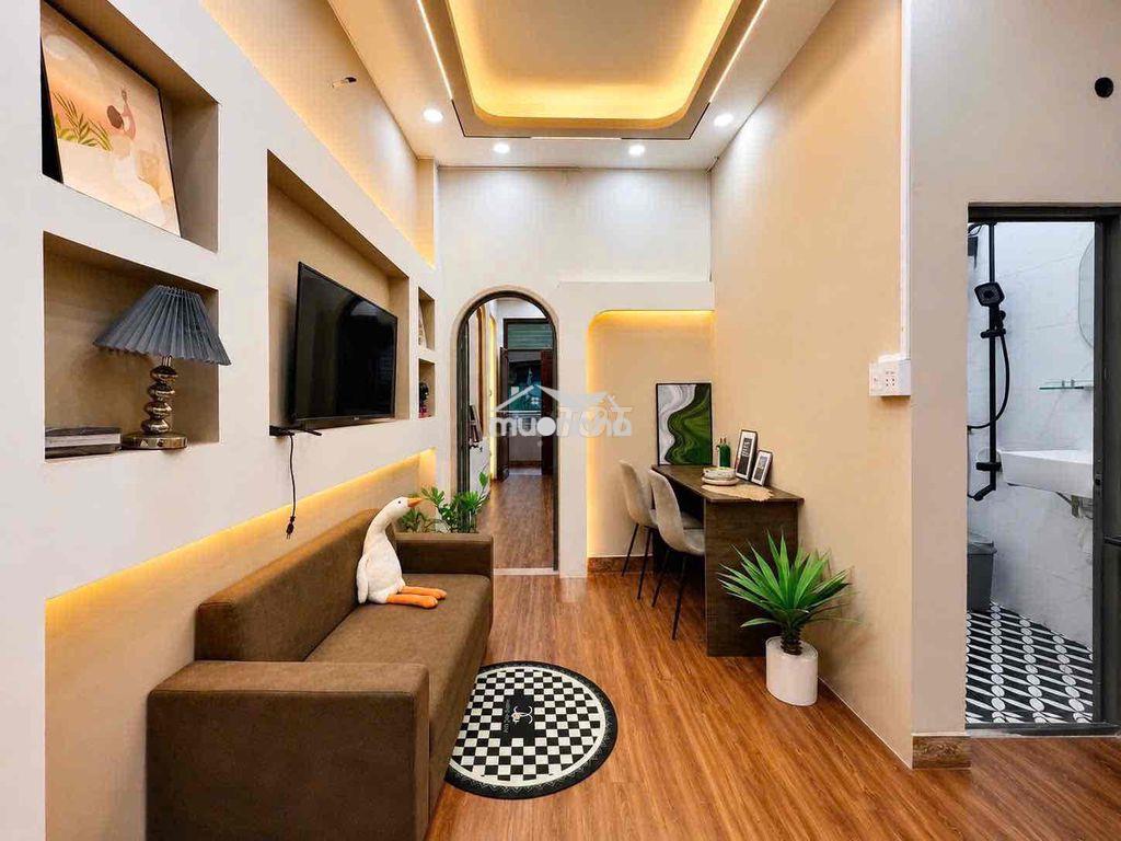 Cho thuê căn 2pn1wc rộng ban công full nt giặt riêng gần hồng bàng q5 - 2