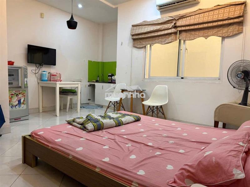 Cho thuê chung cư 590 cmt8, nhiêu lộc 50m2 1pn chỉ 8tr/tháng