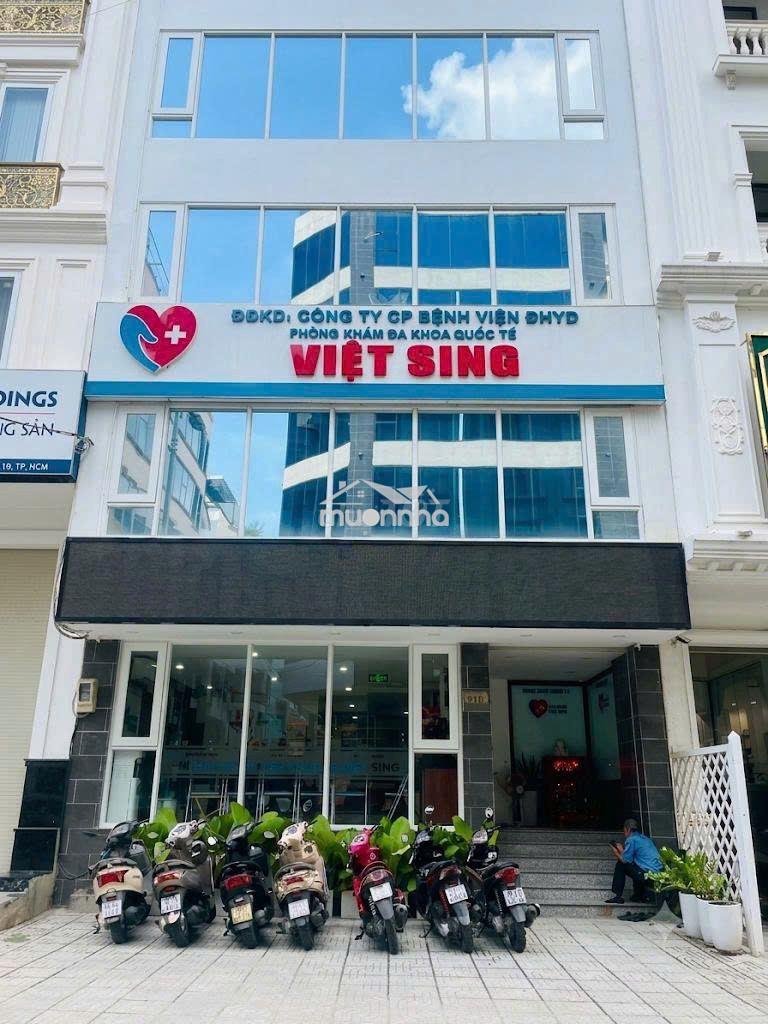 Cho thuê nhà mt trần hưng đạo 12x15 trệt 6 lầu tm suốt p.pnl quận 1