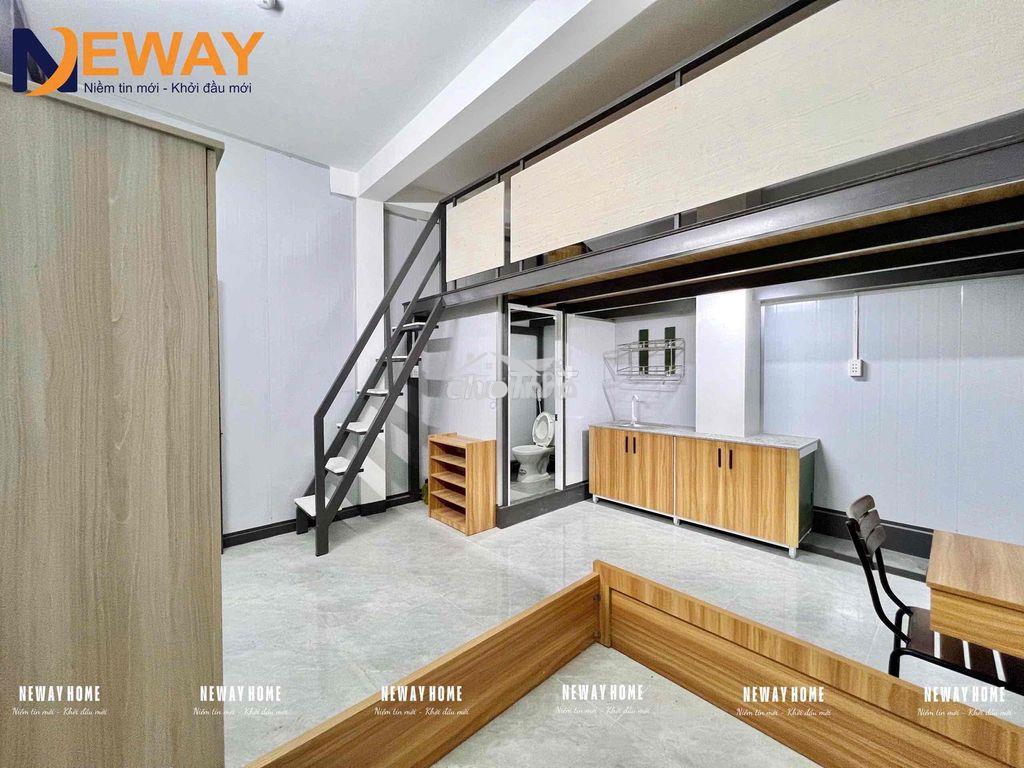 Phòng gác cao có giường siêu rộng sau lưng aeon tân phú - 3
