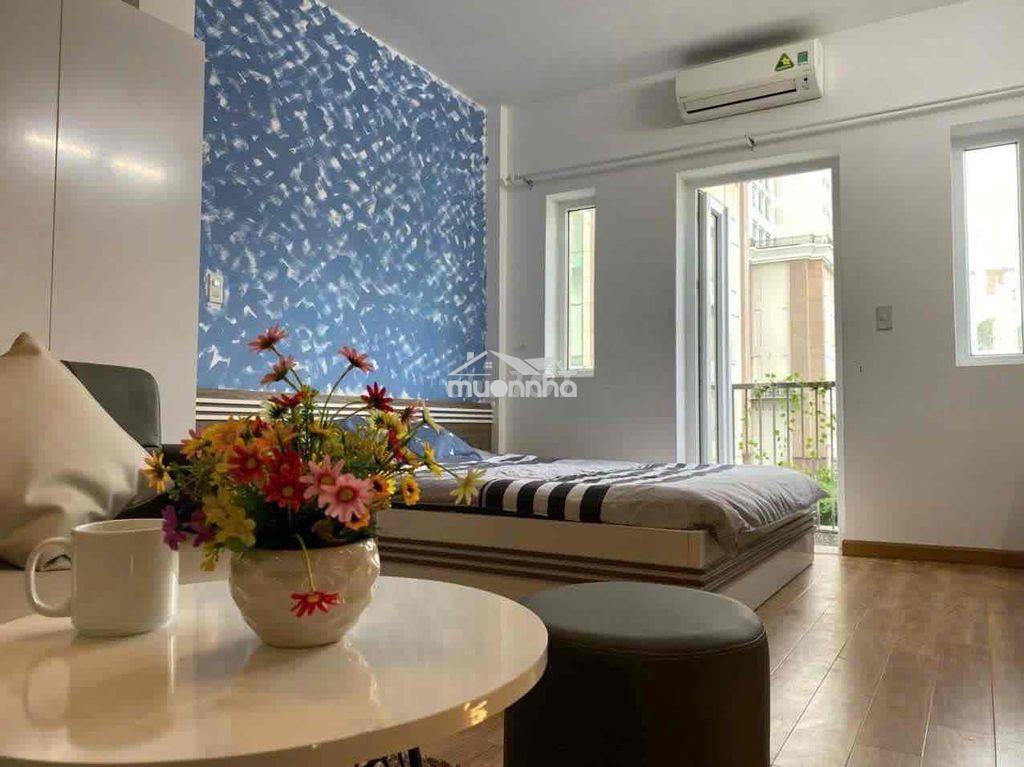 Căn hộ 1pn ban công full nội thất siêu rộng | thang máy ngay q3 - 3