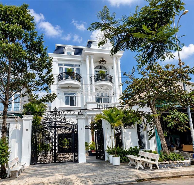 Biệt thự khu dân cư xây dựng ( giáp kdc nam long)