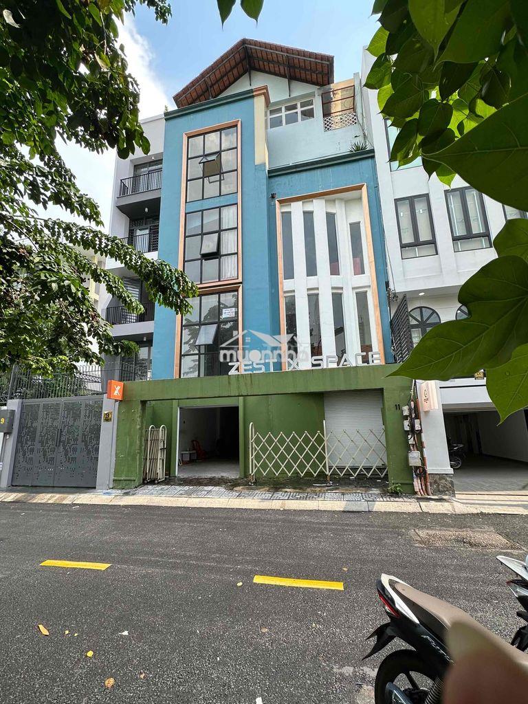 Cho thuê toà nhà mt khu tân định, khu đặng dunh