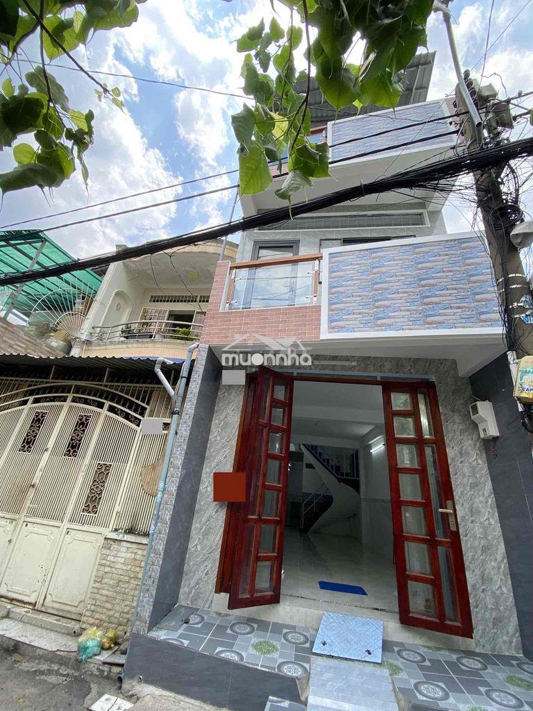 Cho thuê nhà nc hẻm 1/ tô hiệu q.tp nhà mới xây thông thoáng