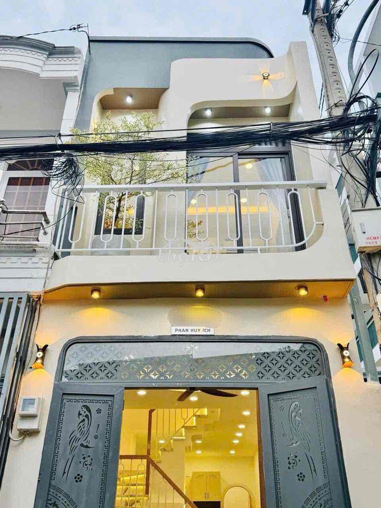 31m2 cn hẻm xe hơi 5m, nhỉnh 3 tỷ full nội thất tại phan huy ích gv