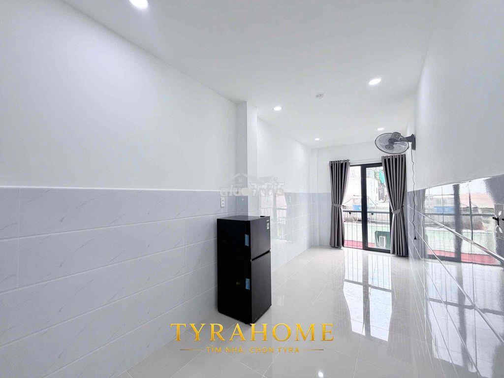 Căn hộ mới 100% free tiền nhà thág 7 có thang máy phòng balcony thoáng - 4