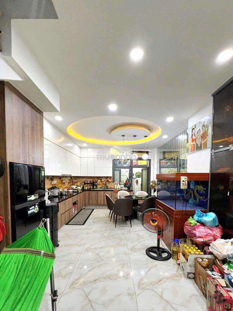 156/2 âu dương lân hẻm xe hơi 6m.dt.4x16m 1 trệt 2 lầu 3 phòng - 4