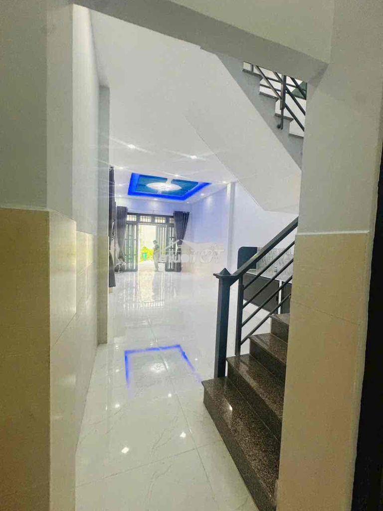 Nhà mới tinh đường 8 lò lu 1tr2l 4pn 3wc giá 10tr đường xe tải - 4