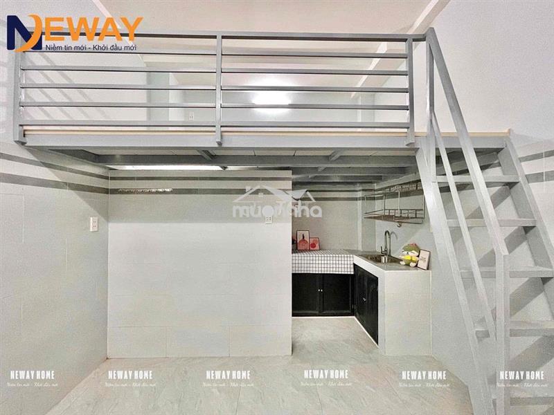 Phòng trọ có gác giá rẻ sẵn máy lạnh mới xây ngay lê trọng tấn huit