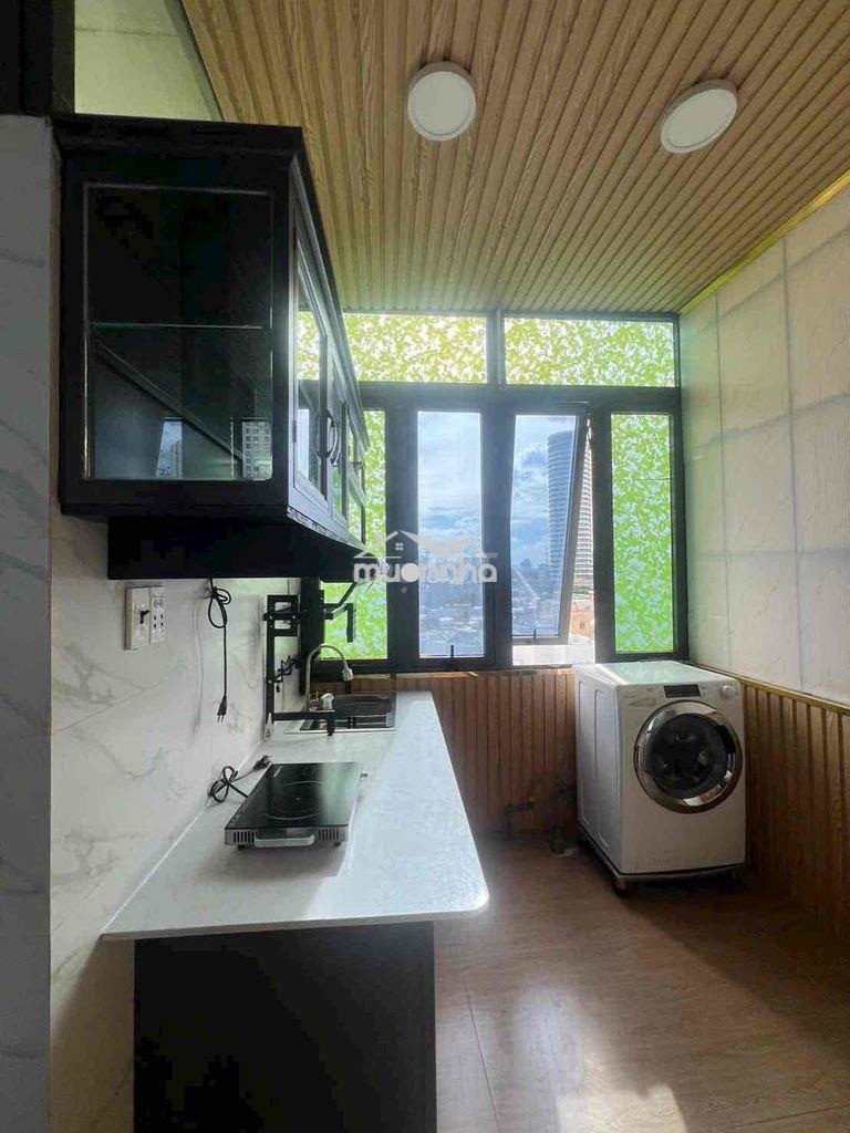 📣 📣 Cho thuê phòng penhouse 2 phòng ngủ, 2wc thang máy lầu 6 thoáng 4 - 3