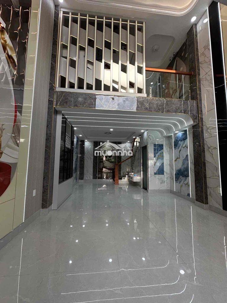 Nhà xây mới 4 tầng – hẻm xe hơi thông phan văn hớn, quận 12 – nội thất