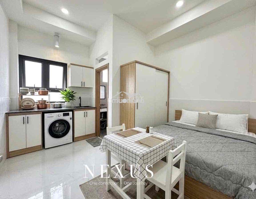 Căn hộ mới xây - full nội thất - kế chợ tân hương - máy giặt riêng - 3