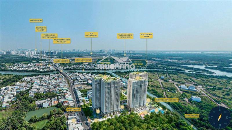 Sang lỗ 300tr căn hộ khải hoàn prime mt lê văn lưong full nội thất