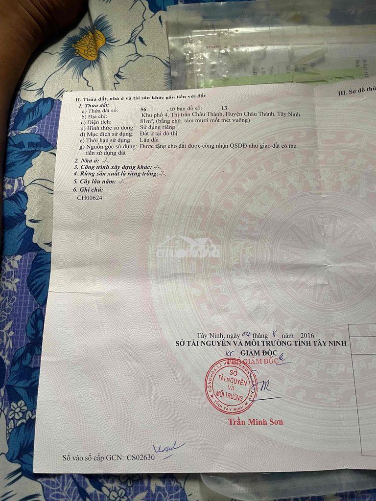 Kẹt tiền cần bán nhà ngay chợ