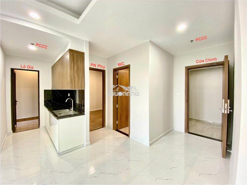 Cho thuê 2pn2wc 65m2 sẵn rèm giá chỉ 5tr5 - 2