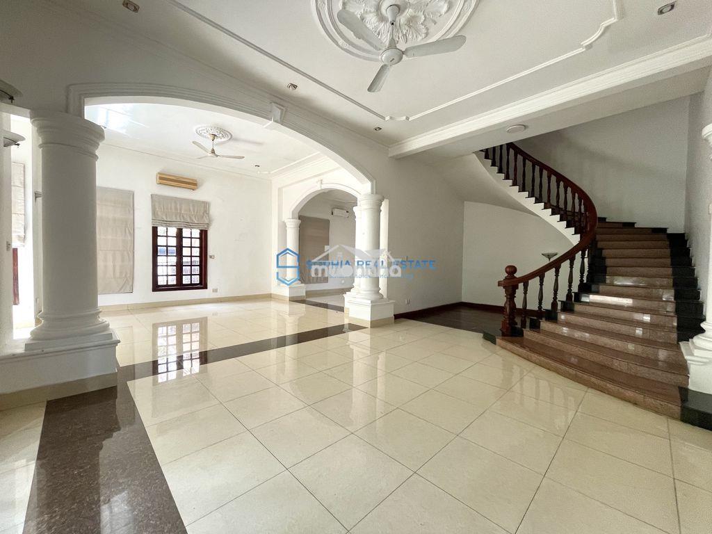 🔥Cho thuê biệt thự  view sông 16x35m 3 tầng 5pn hồ bơi sân vườn thoáng - 4