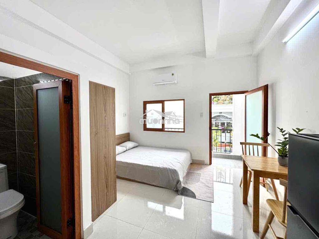 Cho thuê phòng studio full nội thất ban công riêng ngay quang trung - 3