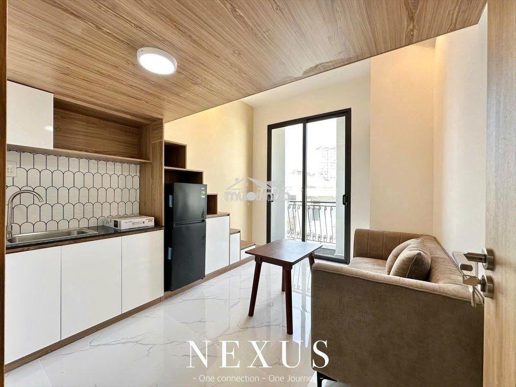 Duplex ban công mới 100% full nội thất ngay quang trung - 4