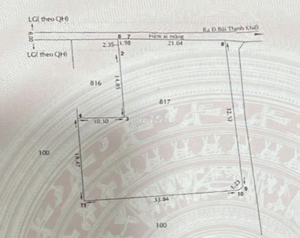 1170m2 khu phố 3 trung tâm tân nhựt (sẵn thổ cư) gần nhiều tiện ích - 3
