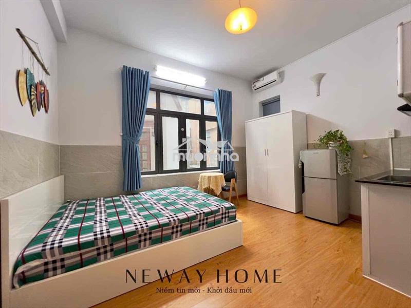 Studio cửa sổ trời, full nội thất sát cầu nguyênc văn cừ