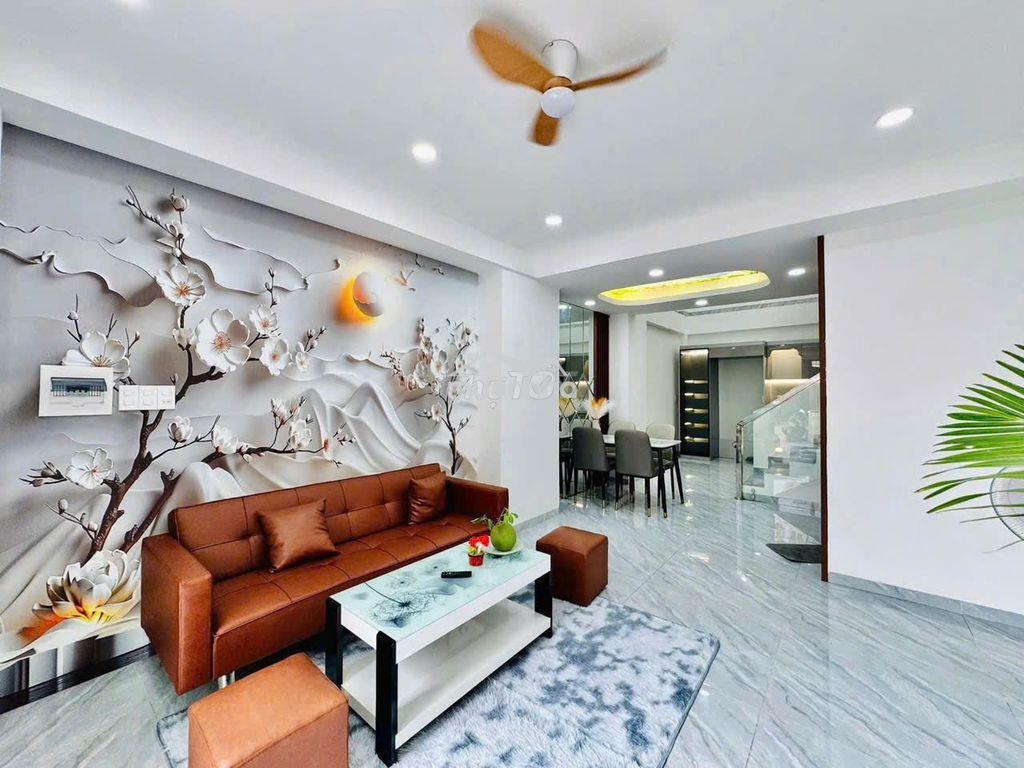 Bán nhà hẻm 6m thông sang đặng thùy trâm, trệt 3 lầu st. 4pn, 4wc. - 3