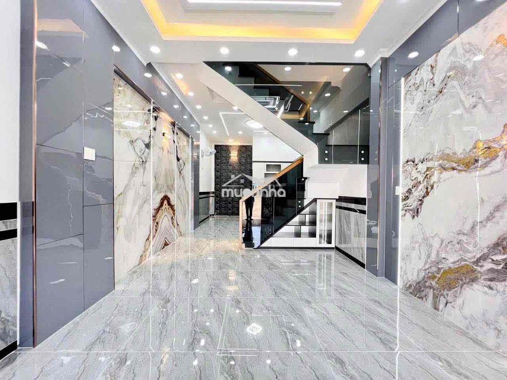 Nhà đẹp 4m x 13m 2 tầng có sân để xe chỉ 30m ra đường trần thị cờ - 4