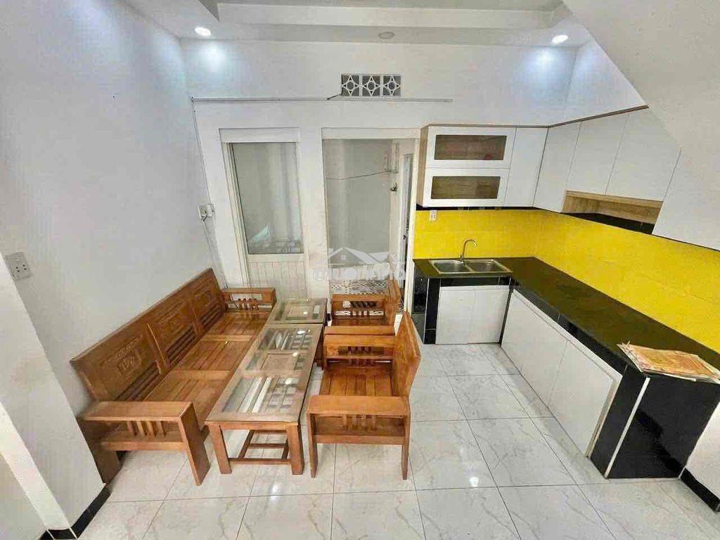 Cho thuê nhà 1 trệt 1 lầu 2pn 4x10m hẻm xe hơi đường phú thuận - 3