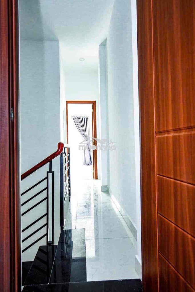 Nhà rẻ hẻm 10m tây lân 3mx14m 3 lầu 4pn 3wc - 4