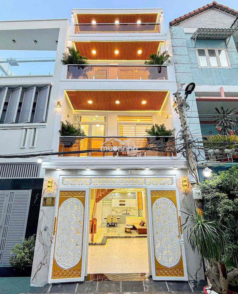 Nhà phố hiện đại vừa hoàn thiện hẻm xe hơi 6m gò ô môi quận 07 - 2