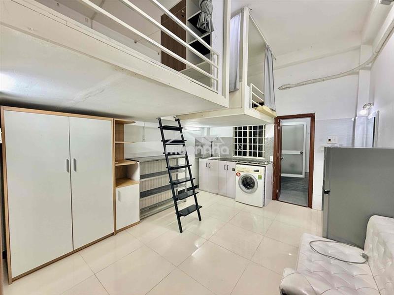 Duplex 2 chỗ ngủ - máy giặt riêng - ngay lê văn sỹ