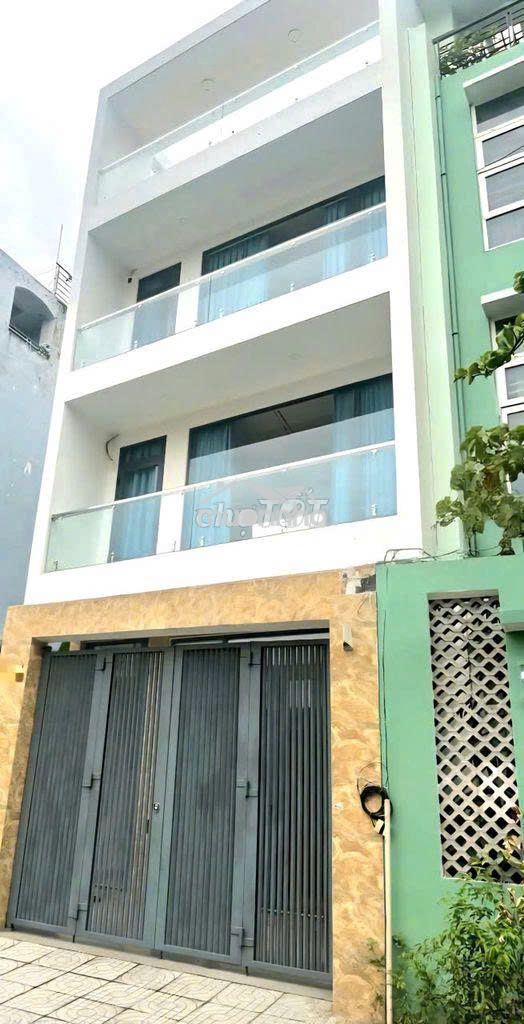 💯 💯  Hxh bàu cát 1_6,2x18m_trệt 3 lầu_nhà mới ốp kính hiện đại 